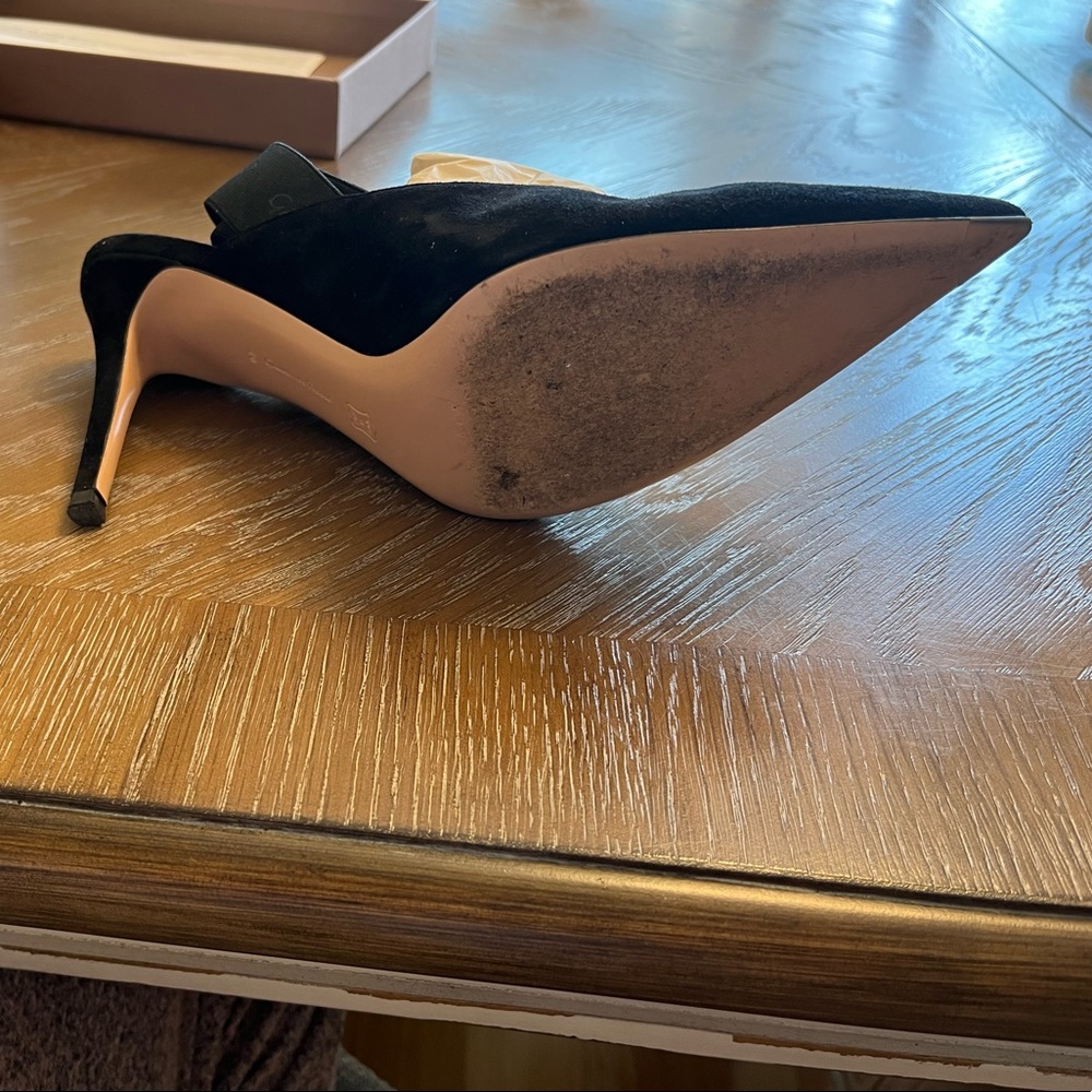 GIANVITO ROSSI ANKLE WRAP HEELS - Picture 8 of 9